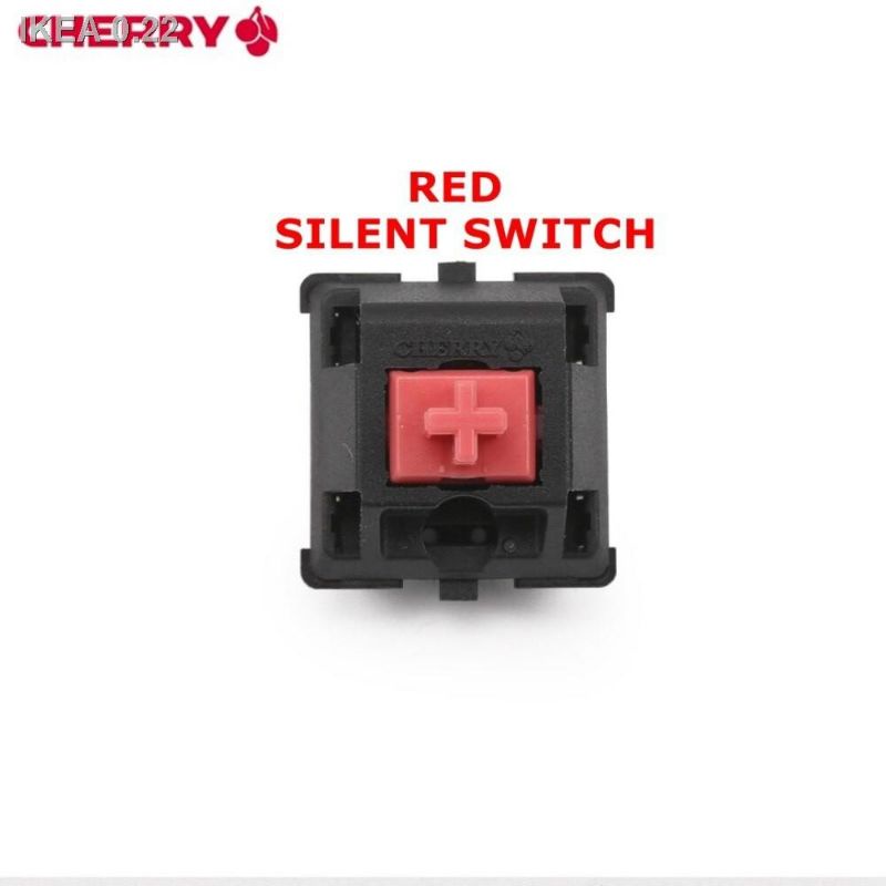 [มีของพร้อมส่ง] Cherry MX Silent Red ของแท้ Linear Silentสวิตช์ ...