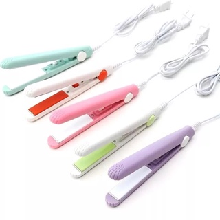 CSH ที่หนีบผมมินิ ที่หนีบผมพกพา (คละสี) รุ่น Hair-straightener-portable-mini-00d-J1