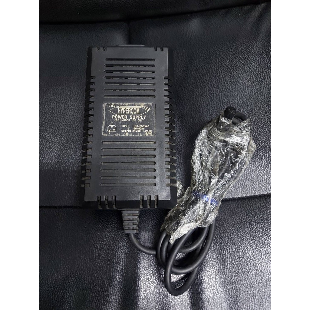 อแดปเตอร์ Hypercom switching power supply ไฟเข้า100-250VAC ออก24VDC 2 ...