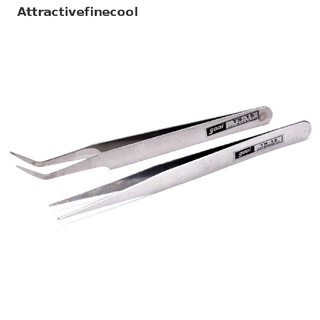 Acth แหนบสเตนเลส สําหรับเก็บขนตาปลอม 2 ชิ้น