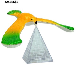 Ameesi Magic Kid การเรียนรู้วิทยาศาสตร์ธรรมชาติความสมดุลพีระมิดแรงโน้มถ่วง Eagle Eagle Toy
