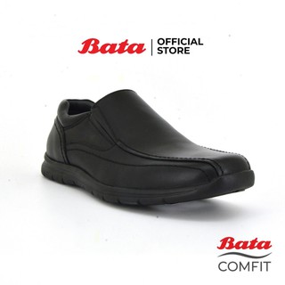ภาพหน้าปกสินค้าBata COMFIT MEN\'S Formal รองเท้าลำลองชาย รองเท้าหนัง รองเท้าทำงาน แบบสวม สีดำ รหัส 8516211 Menformal ซึ่งคุณอาจชอบสินค้านี้