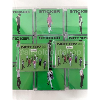 [พร้อมส่ง] NCT127 - sticker album(Jewel case)📟