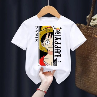 ✔☞▷[100% Cotton] เสื้อยืด ลายอนิเมะ One Piece Luffy Distro Luffy gear 5 โอเวอร์ไซซ์ สําหรับเด็ก