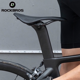 Rockbros อานนั่งจักรยาน คาร์บอนไฟเบอร์ น้ําหนักเบา แกะสลักกลวง อุปกรณ์เสริม สําหรับจักรยานเสือหมอบ