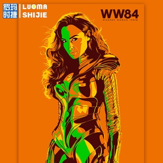 เสื้อยืดผู้ชาย Wonder Woman 1984 เสื้อยืดแขนสั้นชาย 2021 รูปแบบใหม่ Justice League รอบเสื้อยืดชาย ins แนวโน้ม wild S-5XL