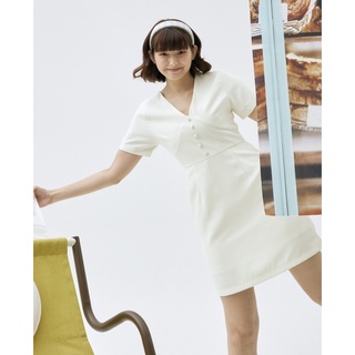 ภาพขนาดย่อของภาพหน้าปกสินค้าsomething COCO dress จากร้าน something_apparels บน Shopee ภาพที่ 3