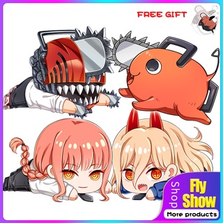 หมอนตุ๊กตานุ่มรูปการ์ตูนอนิเมะ Denji Makima Power Pochita ของเล่นสําหรับเด็ก