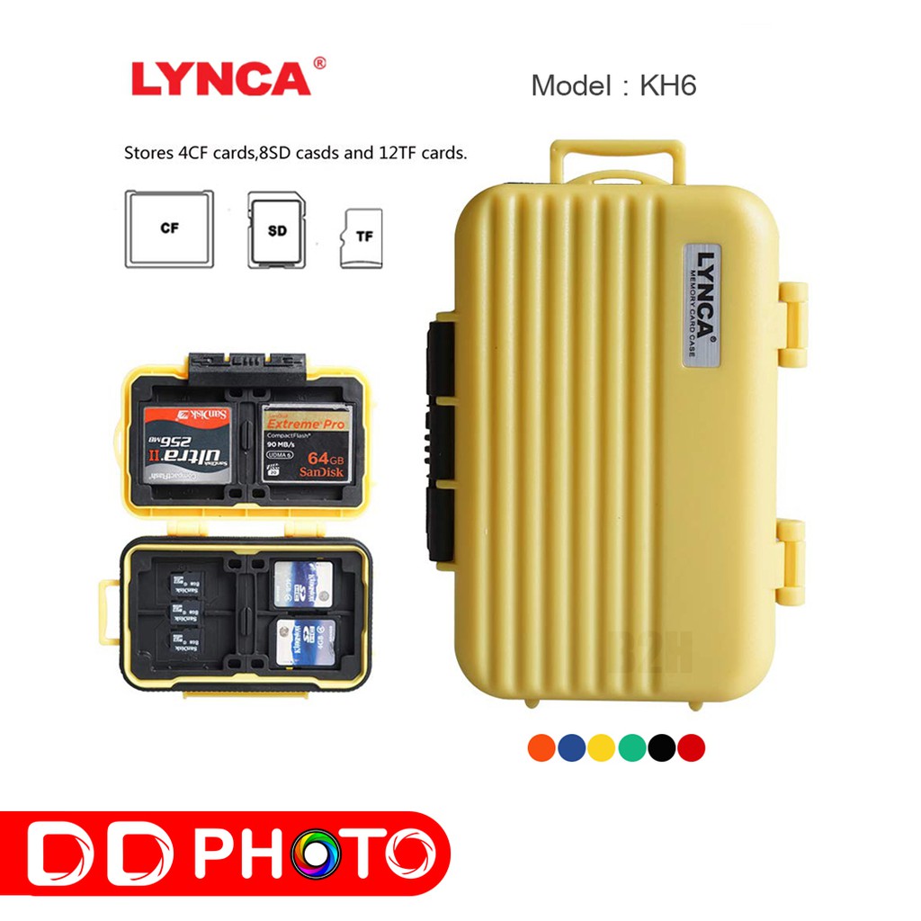 LYNCA KH6 MEMORY CARD BOX กล่องใส่การ์ด | Shopee Thailand
