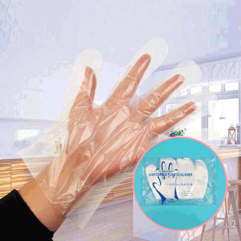 100pcs-disposable-plastic-gloves-thicken-transparent-gloves-food-handling-protection-safety-glove