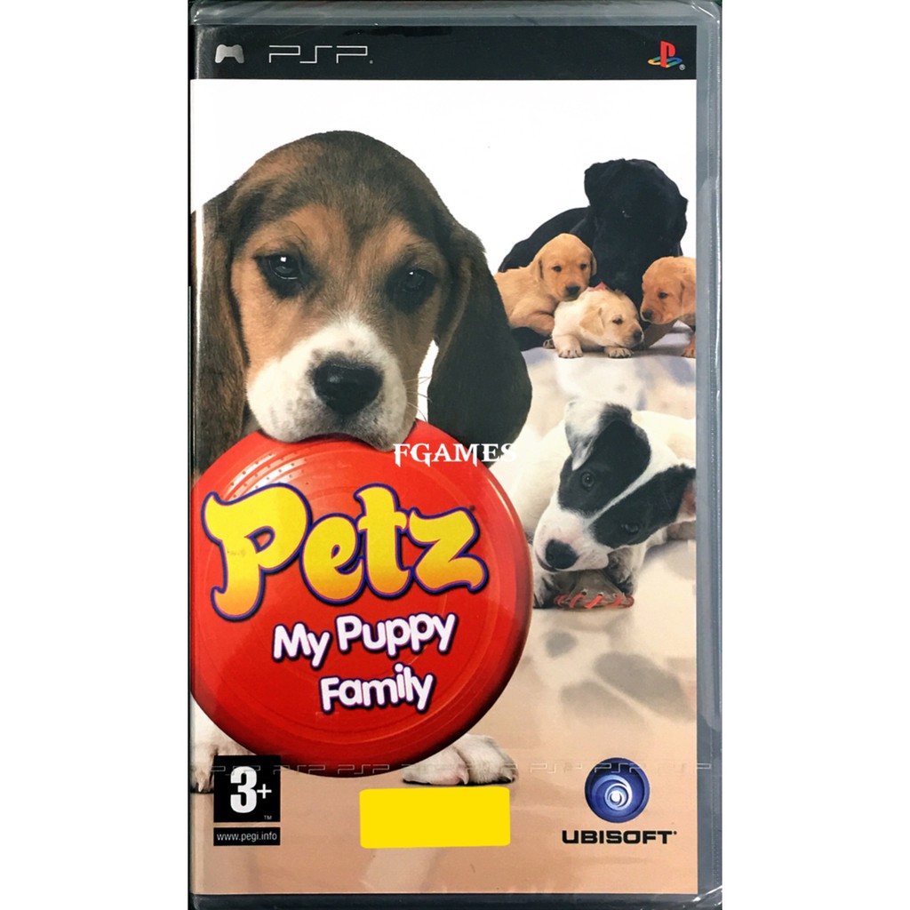 PSP Petz My Puppy Family แผ่นเกม ของแท้ มือ1 มือหนึ่ง ของใหม่ ในซีล ...