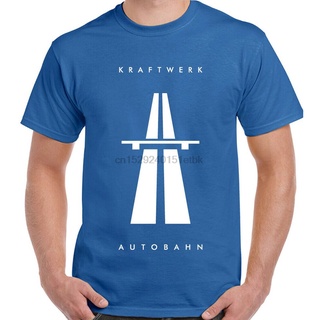 เสื้อยืดพิมพ์ลายแฟชั่น เสื้อยืด พิมพ์ลายวง Kraftwerk Autobahn Elecro Music สําหรับผู้ชาย และผู้หญิง