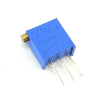 1PCS 3296 3296X Potentiometer resistanceohm Trimpot Trimmer 1K 2K 5K 10K 20K 50K 100K 200K 500K 1M ohm 100R 200R 500R