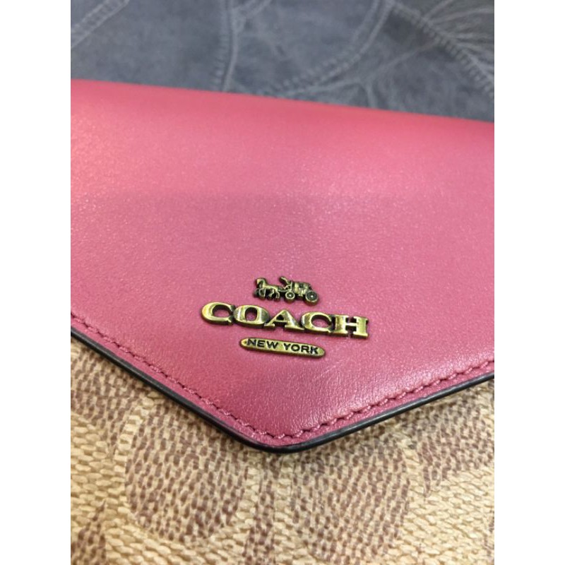 coachกระเป๋าสตางค์ของแท้-ลดราคาพิเศษ