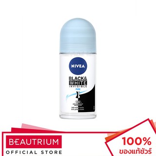 NIVEA Invisible Black &amp; White Pure โรลออนระงับกลิ่นกาย 50ml