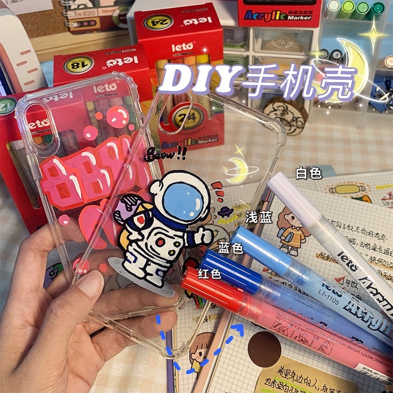 ปากกามาร์กเกอร์อะคริลิค-ไม่ซีดจาง-สําหรับวาดภาพกราฟฟิติ-diy