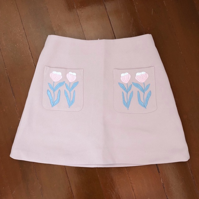 new-pink-pastel-skirt-korea