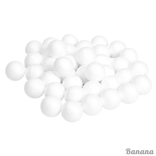 [12] Styrofoam Balls ลูกบอลโฟมสีขาว 2 ขนาดสําหรับทํางานหัตถกรรมโรงเรียน