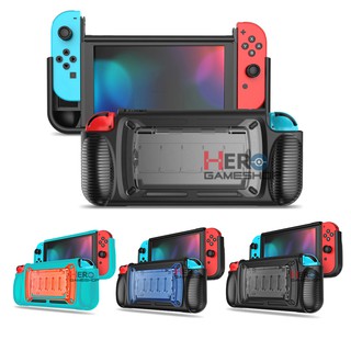 ภาพหน้าปกสินค้าเคส Nintendo Switch Tpu + Pc Case สารพัดประโยชน์​ ที่เกี่ยวข้อง