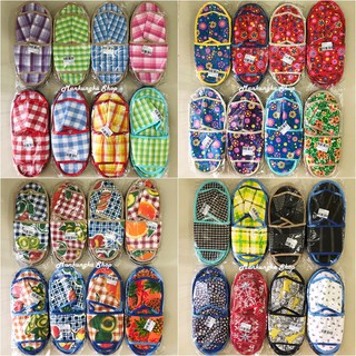 ภาพขนาดย่อของสินค้ารองเท้าใส่ในบ้าน รองเท้า slipper ราคาถูก (แบบหัวเปิด)