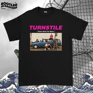 เสื้อเชิ้ต วง Turnstile | เสื้อเชิ้ต Hc Turnstile Band สําหรับผู้ชายS-5XL