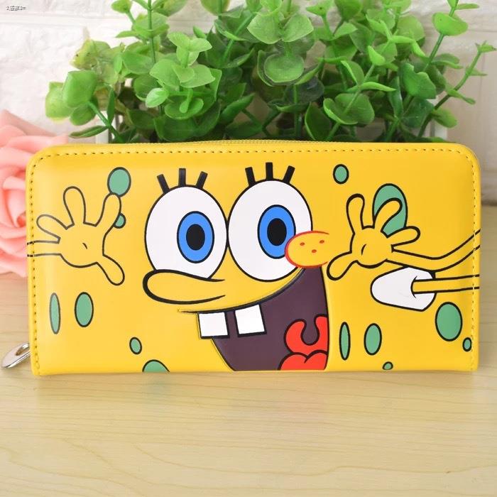 กระเป๋าสตางค์-ลายการ์ตูน-hello-kitty-doraemon-stitch-spongebob-สำหรับเด็ก