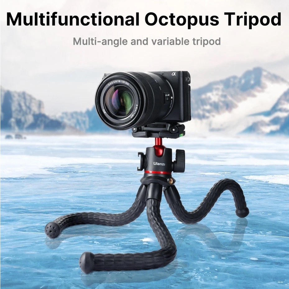 ulanzi-mt-33-ขาตั้งกล้อง-vlog-รูปปลาหมึก-แบบยืดหยุ่น-สําหรับสมาร์ทโฟน-dslr-gopro-dji-osmo-action-camera