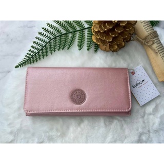 กระเป๋าสตางค์ยาว 3 พับตอน Kipling Brownie long tri-fold wallets