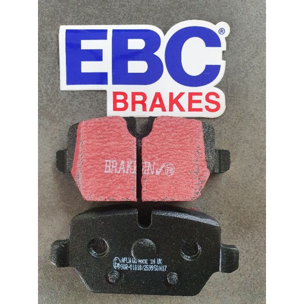 ผ้าเบรค-ebc-brakes-ผ้าหลัง-bmw-e90-320-318-ขนาดจาน-296mm