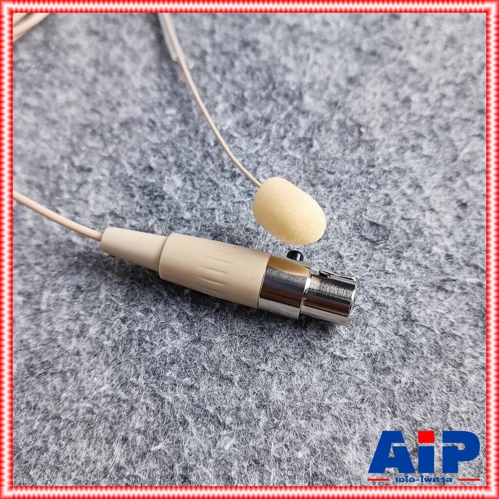 ไมค์คาดหู ปลั๊กMINI XLR HS-23FP (หัวเล็ก) HS 23 FP HS 23FP HS23 FP ...