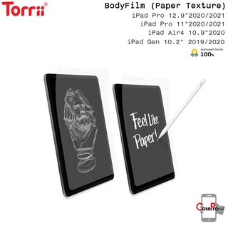 Torrii Bodyfilm Paperlike ฟิล์มกระดาษบางพิเศษ0.2มิลเกรดพรีเมี่ยม รองรับ iPad Pro 11