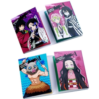 ดาบพิฆาตอสูร เล่ม กระดาษโน๊ตกาวในตัว Sticky Noteแถบรวมสัตว์ Anime Demon Slayer Kimetsu No Yaiba Kamado Tanjirou Nezuko Memo Pads Sticky Notes Stickers Pads For Kids School Office stationery gift