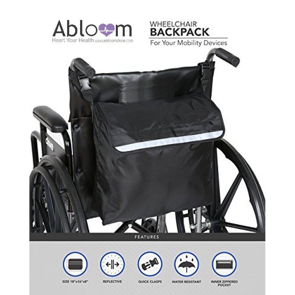 อุปกรณ์เสริม-กระเป๋า-แขวนรถเข็นผู้ป่วย-wheelchair-bag-wheelchair-accessories