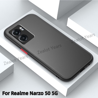 เคสป้องกันโทรศัพท์มือถือ Tpu แบบนิ่ม ขอบนิ่ม กันกระแทก สําหรับ Realme Narzo 50 5G Narzo50