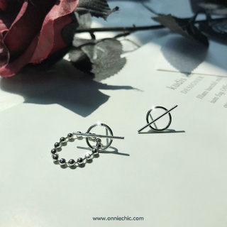 ECD-080 - Urenus Earring *สำหรับคนเจาะหู* (1คู่/2ชิ้น)