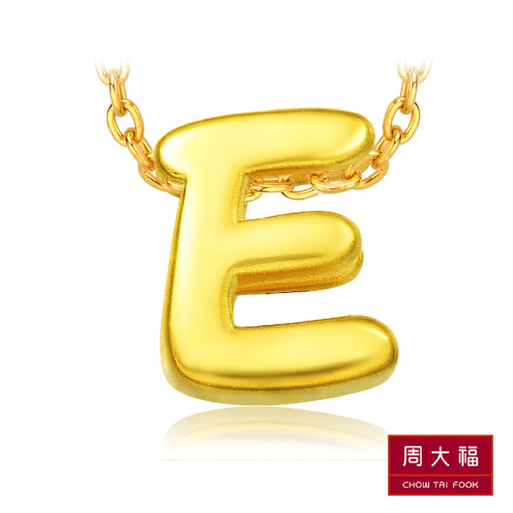 chow-tai-fook-จี้ตัวอักษร-e-ทองคำ-999-9-cm-16223