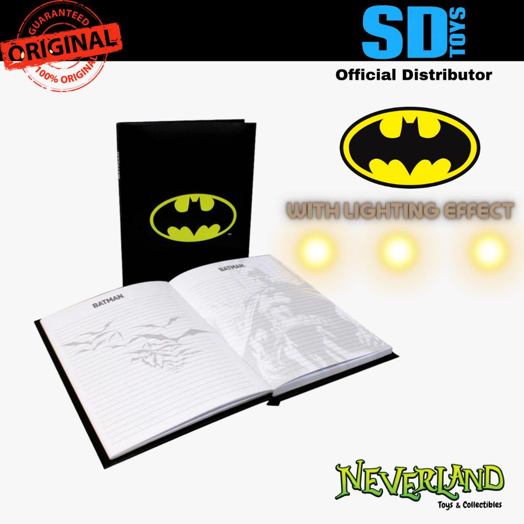 SD Toys Batman Symbol Notebook with Light | Shopee Thailand