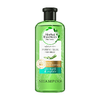 Herbal Essences เฮอร์บัล เอสเซนส์ แชมพูสูตรว่านห่างจระเข้และไผ่ Potent Aloe&Bamboo Shampoo 400มล