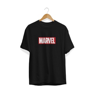 เสื้อยืดแขนสั้น ผ้าฝ้าย พิมพ์ลาย Marvel Distro Avengers Combed 30s สําหรับผู้ชาย และผู้หญิง