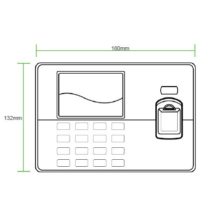 เครื่องสแกนลายนิ้วมือ-tft-2-8inch-zk-lx50-fingerprint-time-attendance-clock-recorder-employee