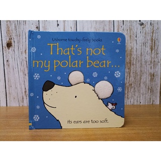 (New) Usborne Touchy-feely Book my Polar Bear