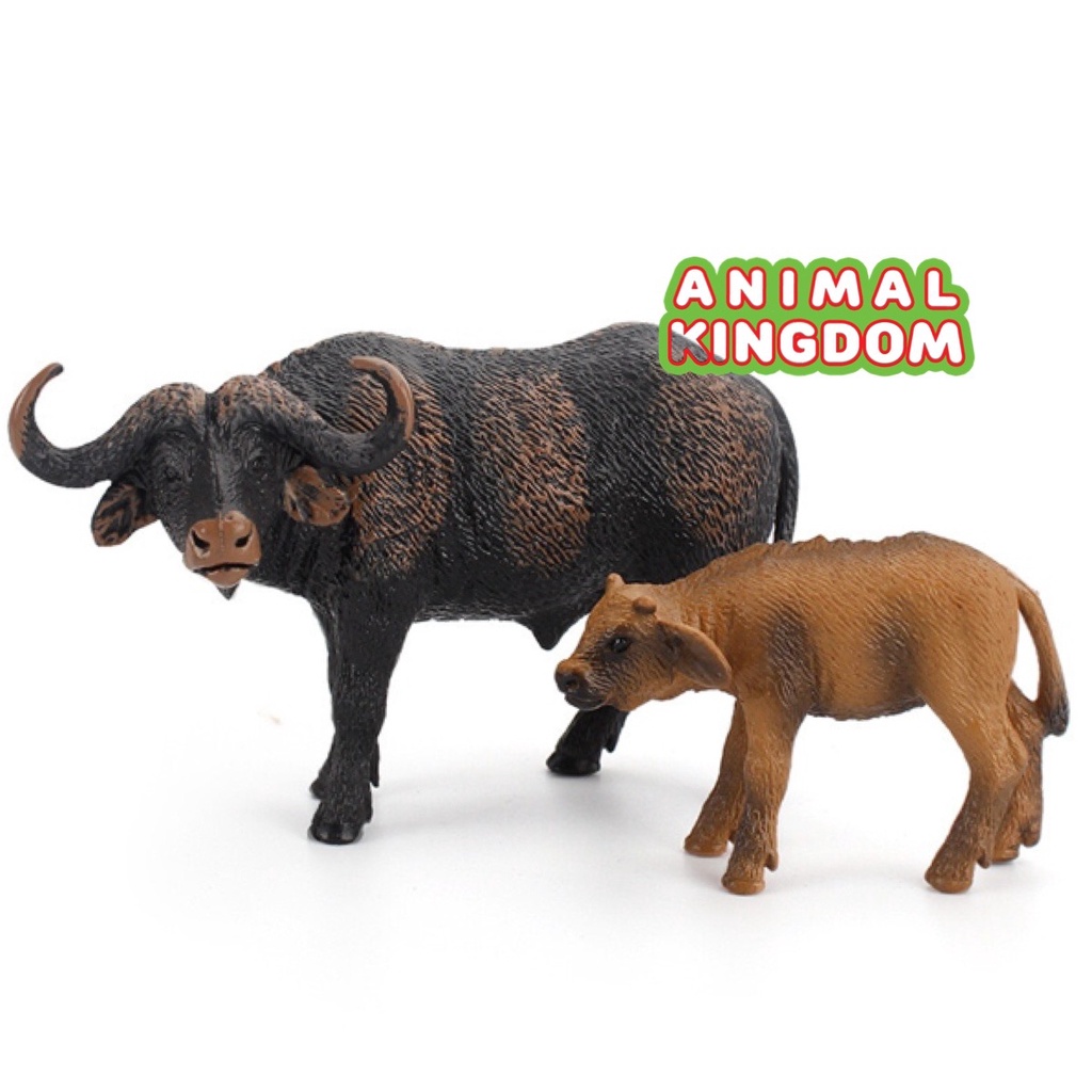 animal-kingdom-โมเดลสัตว์-ควายพ่อลูก-ชุด-2-ตัว-จากหาดใหญ่