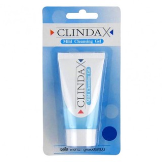 พร้อมส่งClindaX Mild Cleansing Gel 25g เจลทำความสะอาดผิวหน้าสูตรอ่อนโยน ไม่ทำให้หน้าแห้งตึง +++