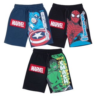 Marvel Boy Shorts - กางเกงขาสั้นเด็กผู้ชายลายมาร์เวล สินค้าลิขสิทธ์แท้100% characters studio