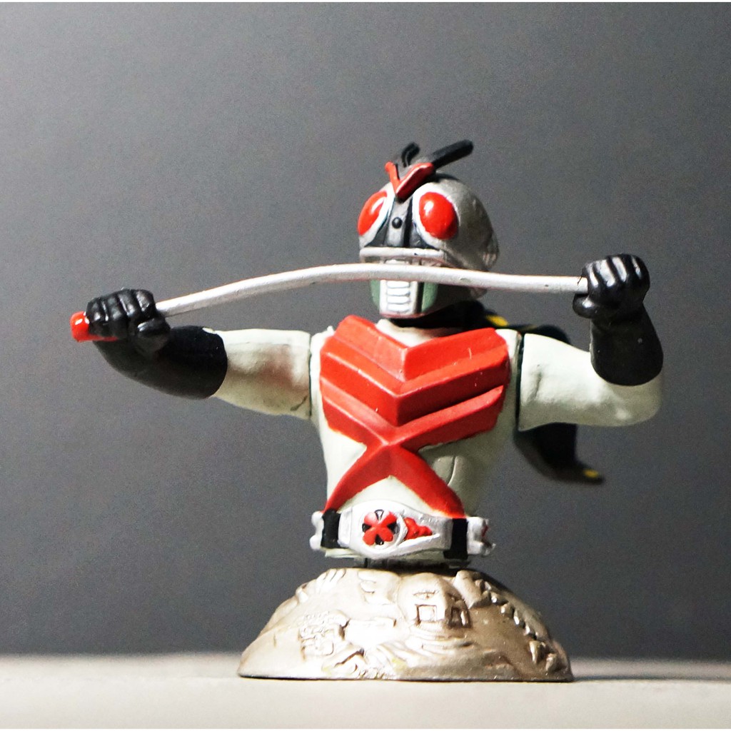 Bandai Showa Kamen Rider BEST 7 Bust Figure มดแดง มาสค์ไรเดอร์ Showa ...