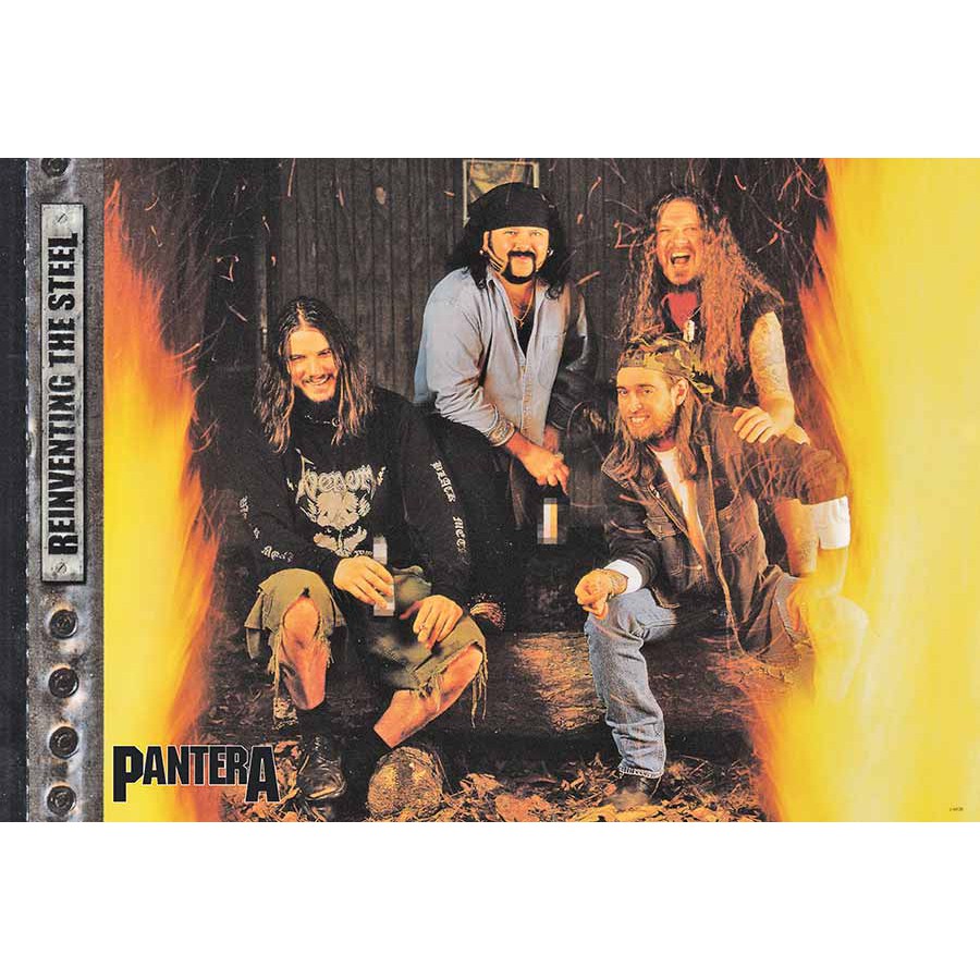 โปสเตอร์-รูปถ่าย-วง-ดนตรี-แพนเทอรา-pantera-1981-2003-poster-24-x35-inch-american-heavy-metal-v1