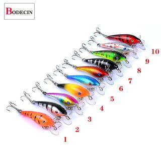 1pcs Jerkbait Minnow Fishing Lure Wobblers Crankbait Baubles 3d Eyes Fish Topwater