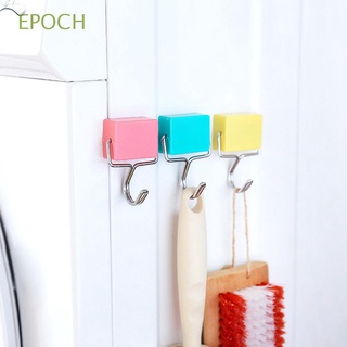 Epoch ตะขอแม่เหล็กติดผนัง ทนทาน สําหรับแขวนกุญแจ ผ้าขนหนู ในตู้เย็น ห้องครัว