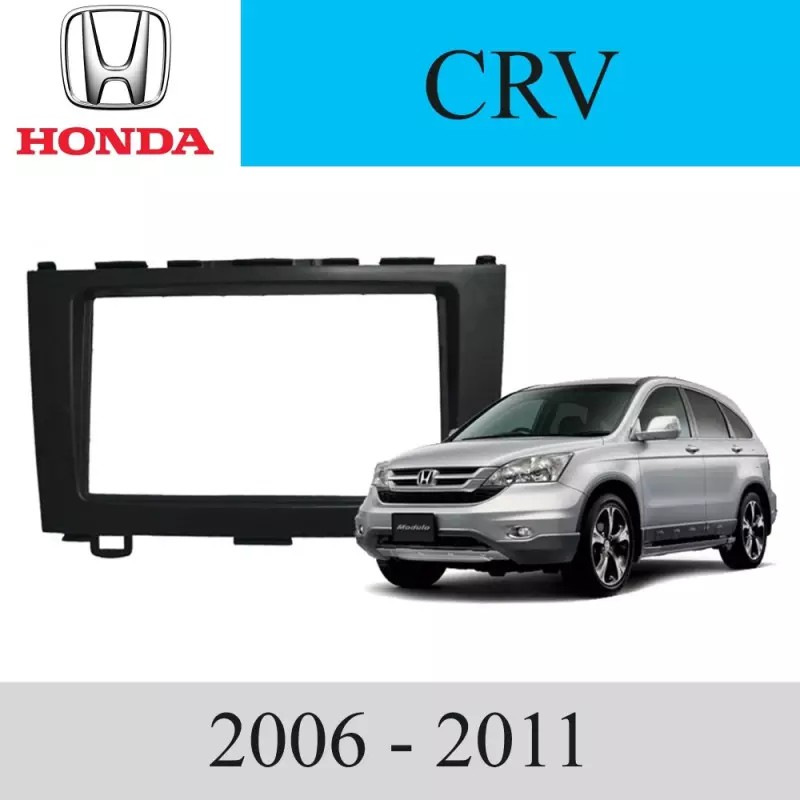 หน้ากากวิทยุ-รถยนต์-honda-รุ่น-crv-ปี-2006-2011-สีดำ