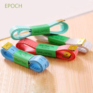 Epoch เทปวัดตัดเสื้อผ้าแบบพกพาหลากสี 2 ชิ้น